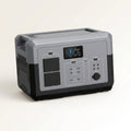 Solar Power Station Built for Portable Energy, 2000Wh Capacity, Dual AC Outputs, Smart Digital Display