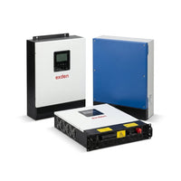 Exden Trio Pro Hybrid Solar Inverter Set — Studio Shot