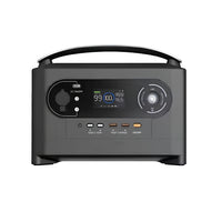 Portable Solar Generator Engineered for Backup Power, 1000Wh Battery, Multiple Outputs, Smart Controls