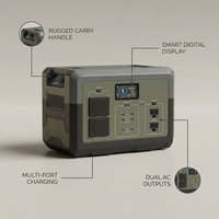 TerraVolt Ranger2000 Solar Power Station — infographic